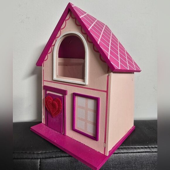 Red and Pink Holiday Decor Miniature Christmas Trees - Picture 4 of 11